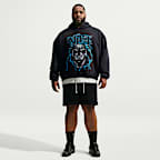 Nike Standard Issue Men's Brushed Pullover Basketball Hoodie