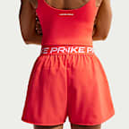 Nike Pro Women's Dri-FIT Mid-Rise Brief-Lined 3" Woven Shorts