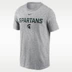 Michigan State Campus 2-Hit Men's Nike College T-Shirt