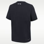 New York Yankees Authentic Collection Men's Nike Dri-FIT MLB 1/4-Zip Short-Sleeve Windshirt