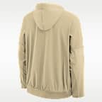 Florida State Sideline Anorak Men's Nike College 1/2-Zip Hooded Jacket