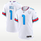 Jersey Nike de la NFL Game para hombre Tank Dell Houston Texans Rivalries Collection