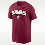 Florida State Primetime Arch Stack Men's Nike College T-Shirt