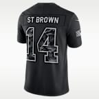 Amon-Ra St. Brown Detroit Lions Salute to Service Men's Nike Dri-FIT NFL Limited Jersey