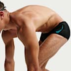 Traje de baño de natación tipo bóxer para hombre Nike Swim HydraStrong