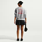 Sweat oversize à col ras-du-cou Nike Sportswear Phoenix Fleece pour Femme