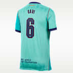Gavi Barcelona 2026/27 Stadium Third Big Kids' Nike Dri-FIT Soccer Jersey