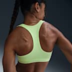 Bra deportivo con almohadilla de media sujeción para mujer Nike Swoosh