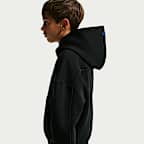 Sudadera con gorro sin cierre de tejido Fleece cepillado Therma-FIT para niña talla grande Nike Standard Issue