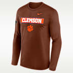 Clemson 2026 Military Appreciation Legend Men's Nike Dri-FIT College Long-Sleeve T-Shirt