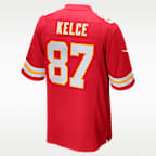 NFL Kansas City Chiefs (Travis Kelce) Men's Game Football Jersey