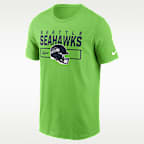Seattle Seahawks Helmet Essential Men's Nike NFL T-Shirt
