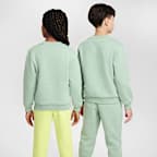 Sudadera para niños talla grande Nike Sportswear Club Fleece