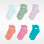 Calcetines de 1/4 para preescolar (6 pares) Nike Dri-FIT Performance Basics