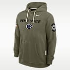 Penn State 2025 Military Appreciation Men's Nike Dri-FIT College Pullover Hoodie