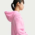 Sudadera con gorro de cierre completo para mujer Nike Studio Fleece Lightweight