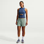 Nike Sportswear Chill Knit aansluitende geribde tanktop voor dames