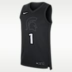 Michigan State Spartans Replica Men's Nike College Basketball Jersey