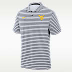 Polo universitaria Nike Dri-FIT para hombre West Virginia Primetime