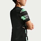 Kylian Mbappé Academy Older Kids' Dri-FIT Short-Sleeve Football Top