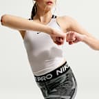 Nike Pro Dri-FIT-shorts 8 cm til større børn (piger)