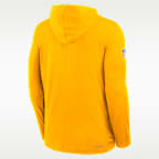 Pittsburgh Steelers Alt Men's Nike Dri-FIT NFL Long-Sleeve Hooded Top