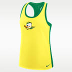 Oregon Women's Jordan Brand Dri-FIT College Racerback Tank Top