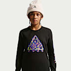 ACG Big Kids' Dri-FIT Long-Sleeve Lightening Logo T-Shirt