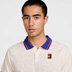Polo de tenis para hombre NikeCourt Heritage