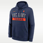 Detroit Tigers Club Men's Nike MLB Pullover Hoodie