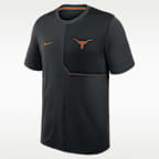 Texas Sideline Coach Men's Nike Dri-FIT College Top