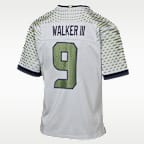 Jersey Nike de la NFL de partido para niños talla grande Kenneth Walker III Seattle Seahawks colección Rivalries
