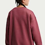 Nike Sportswear Studio oversized sweatshirt met ronde hals voor meisjes