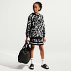 Sudadera con gorro de básquetbol oversized Club Fleece para niños Ja