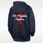 LA Clippers Courtside Men's Jordan NBA Club Premium Pullover Hoodie