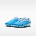 Nike Jr. Phantom 6 Low Club "Erling Haaland" Fußballschuh für verschiedene Böden (jüngere Kinder)
