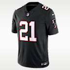 Deion Sanders Atlanta Falcons Retired Men's Nike Dri-FIT NFL Limited Jersey