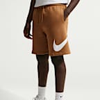 Shorts de tejido Fleece para hombre Nike Club
