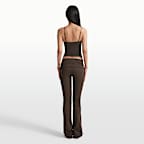 NikeSKIMS Matte Women's Flared Fold-Over Waistband Pants