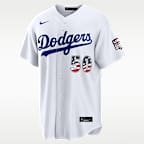 Mookie Betts Los Angeles Dodgers USA 250 Men's Nike MLB Stadium Jersey