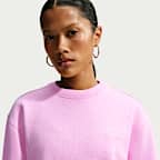 Sudadera de cuello redondo "Nike Athletic Department" para mujer Nike Studio Fleece Medium Weight "Graphic Pack"