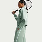 Γυναικείο παντελόνι τένις Dri-FIT μεσαίου καβάλου Nike Advantage