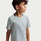 Playera de fútbol Dri-FIT para niños talla grande Nike Academy