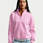 Nike Studio Fleece Medium Weight Women's 1/4-Zip Top