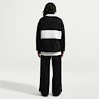Nike Studio Fleece Medium Weight Women's Oversized Rugby Sweatshirt