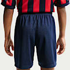 Conjunto de shorts de dos piezas para niños talla pequeña Nike Sportswear Goal Mode