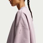 Playera Dri-FIT oversized de cuello redondo para mujer Nike 24.7 ImpossiblySoft