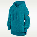 Sudadera con gorro sin cierre Nike de la NFL oversized para mujer Jacksonville Jaguars Rivalries Collection Phoenix