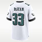 Jersey Nike de la NFL Game para hombre Cooper DeJean Philadelphia Eagles