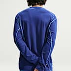Playera de manga larga de diseño tipo waffle Bubble para hombre Nike Project F.R.O.G.